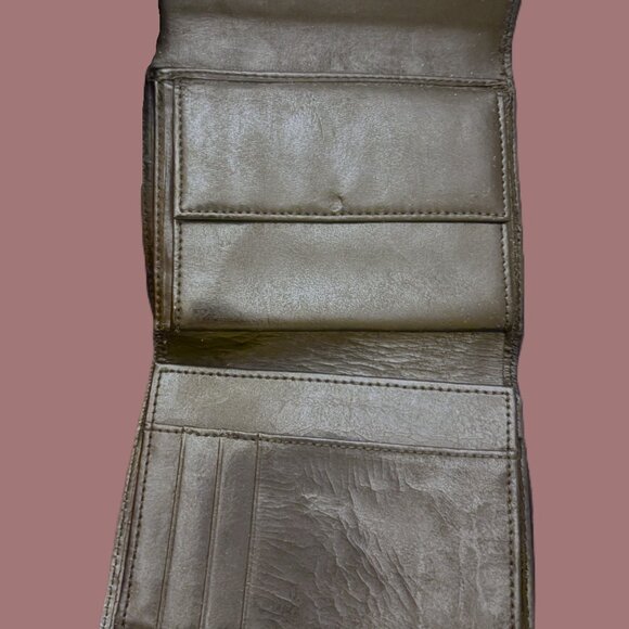 Claudio Ferrici Black Leather Wallet Extra Long Fold Out Unisex Wallet EUC - Picture 7 of 12